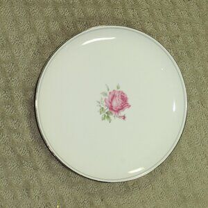 Vintage MCM Fine China Japan Imperial Rose 6762 10.25" Dinner Plate